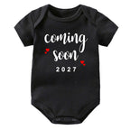 Coming Soon 2027 Baby Onesie