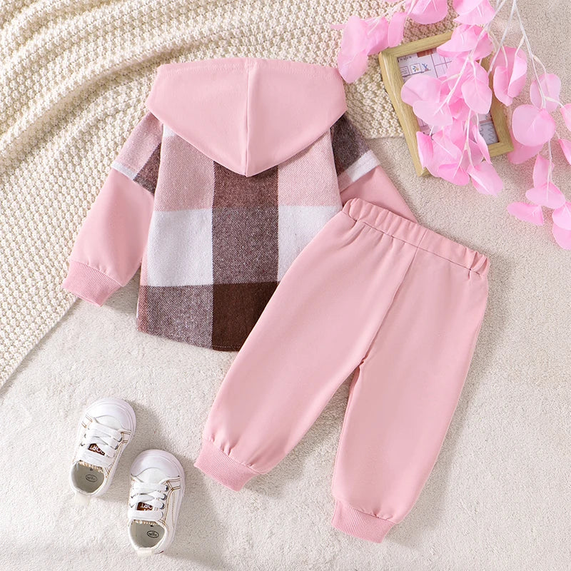 Plaid Hooded Flannel Outfit