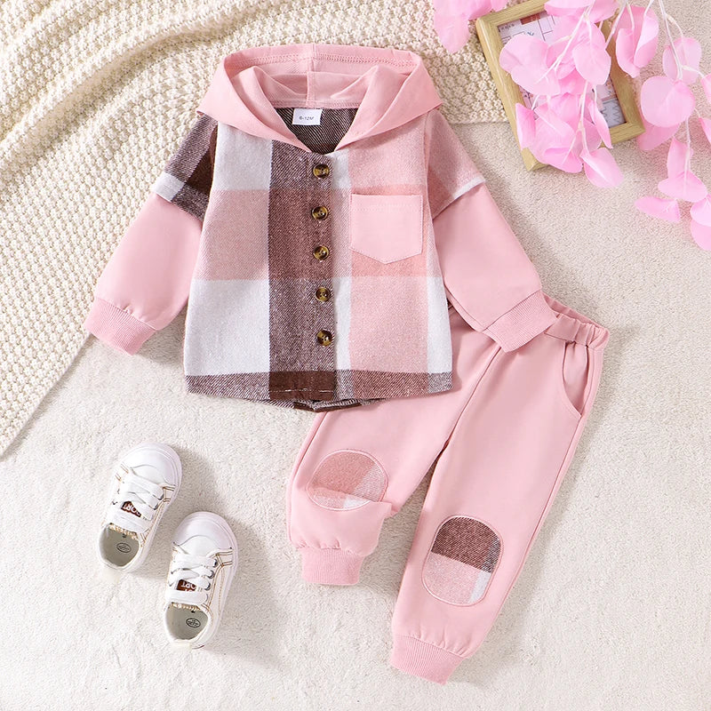 Plaid Hooded Flannel Outfit