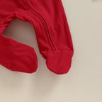 Footie Zipper Onesie & Hat