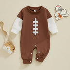 Quarterback Football Romper