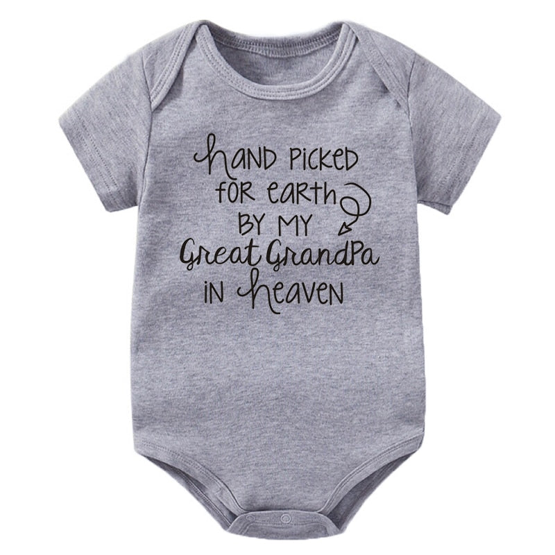 Hand Picked By My Great Grandpa Onesie (Multiple Colors)