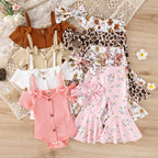 Off Shoulder Bell Bottom Cutie Outfit