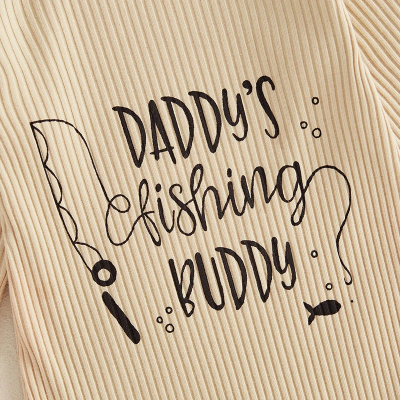 Daddy's Fishing Buddy Onesie & Hat