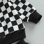 Plaid Checkered Top & Pants