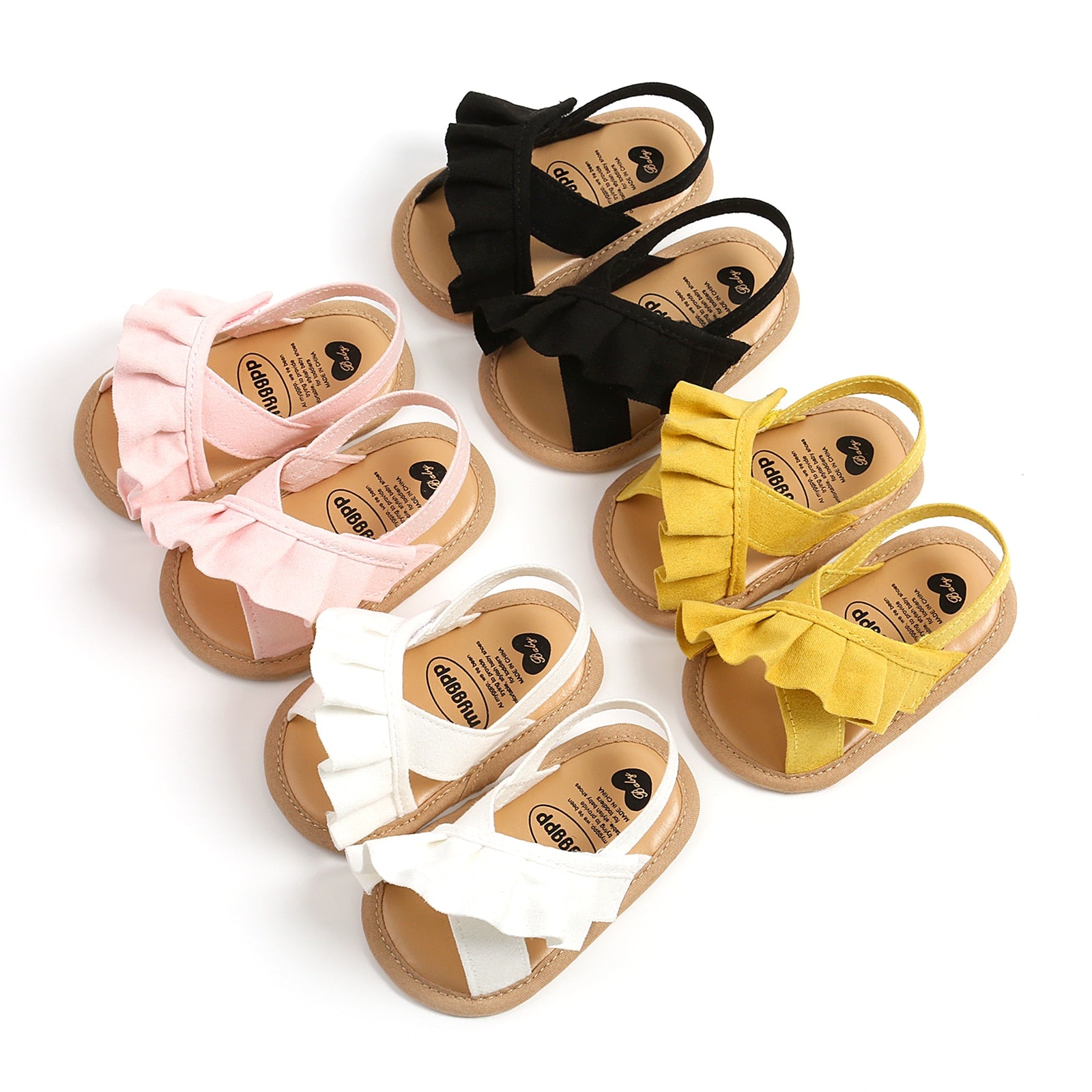 Renee Ruffles Summer Sandals