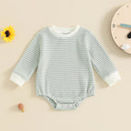 Striped Hugh Onesie