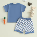 Easter Bunny Boys Outfit Set