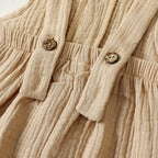 Solid Pocket River Romper