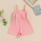 Ribbed Bow Remi Romper