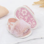 Fluffy Heart Sandals