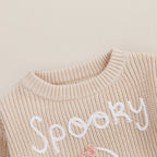 👻 Spooky Ghost Baby Sweater
