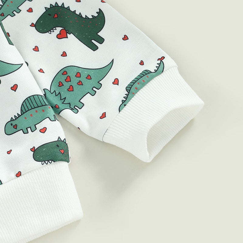Valentine's Dinosaur Outfit