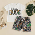 Dad's Little Dude Camo Outfit