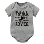Thanks, But My Mom Does Not Want Your Advice Onesie