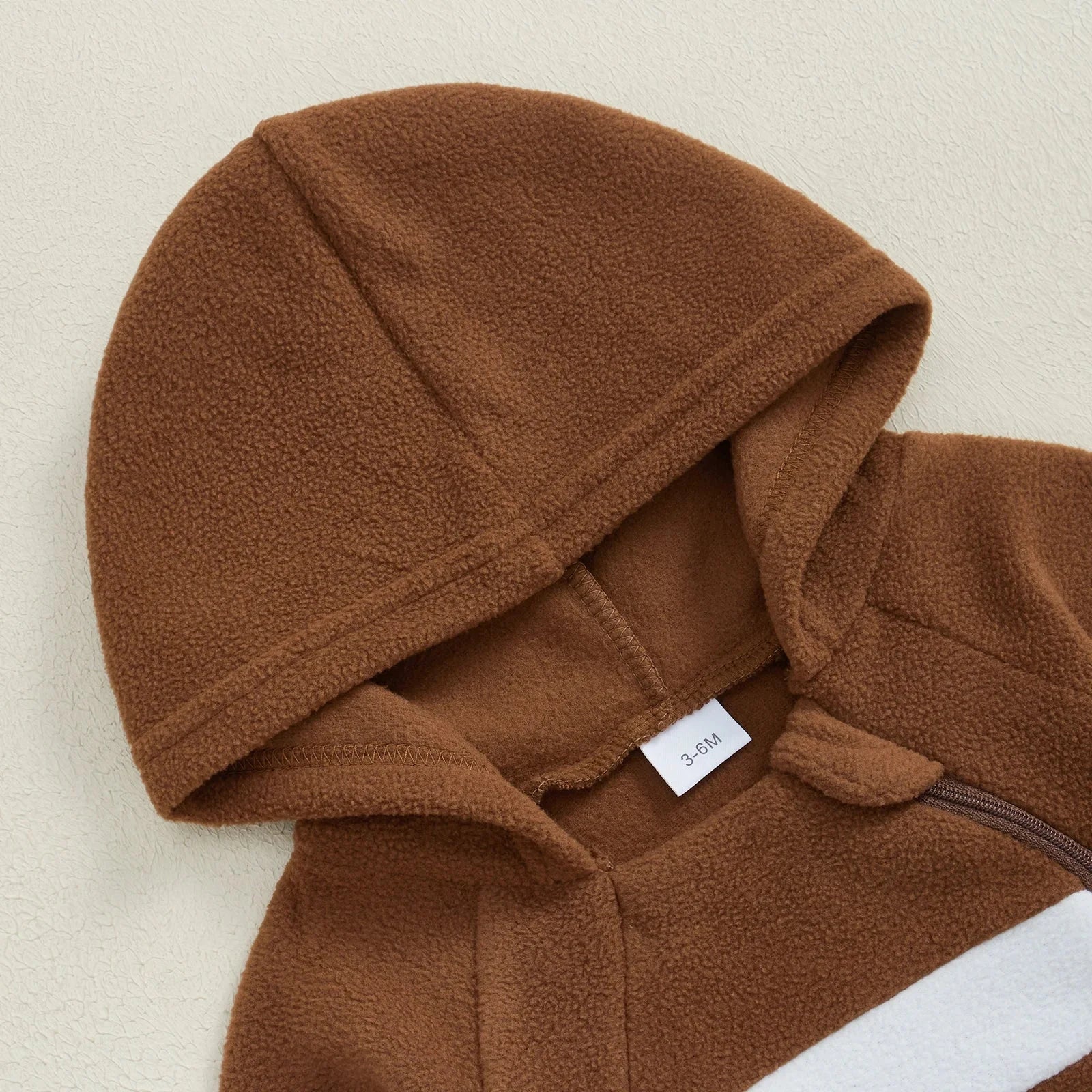 Fleece Football Hooded Romper