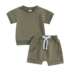 Solid Sutton Shirt & Pocket Shorts
