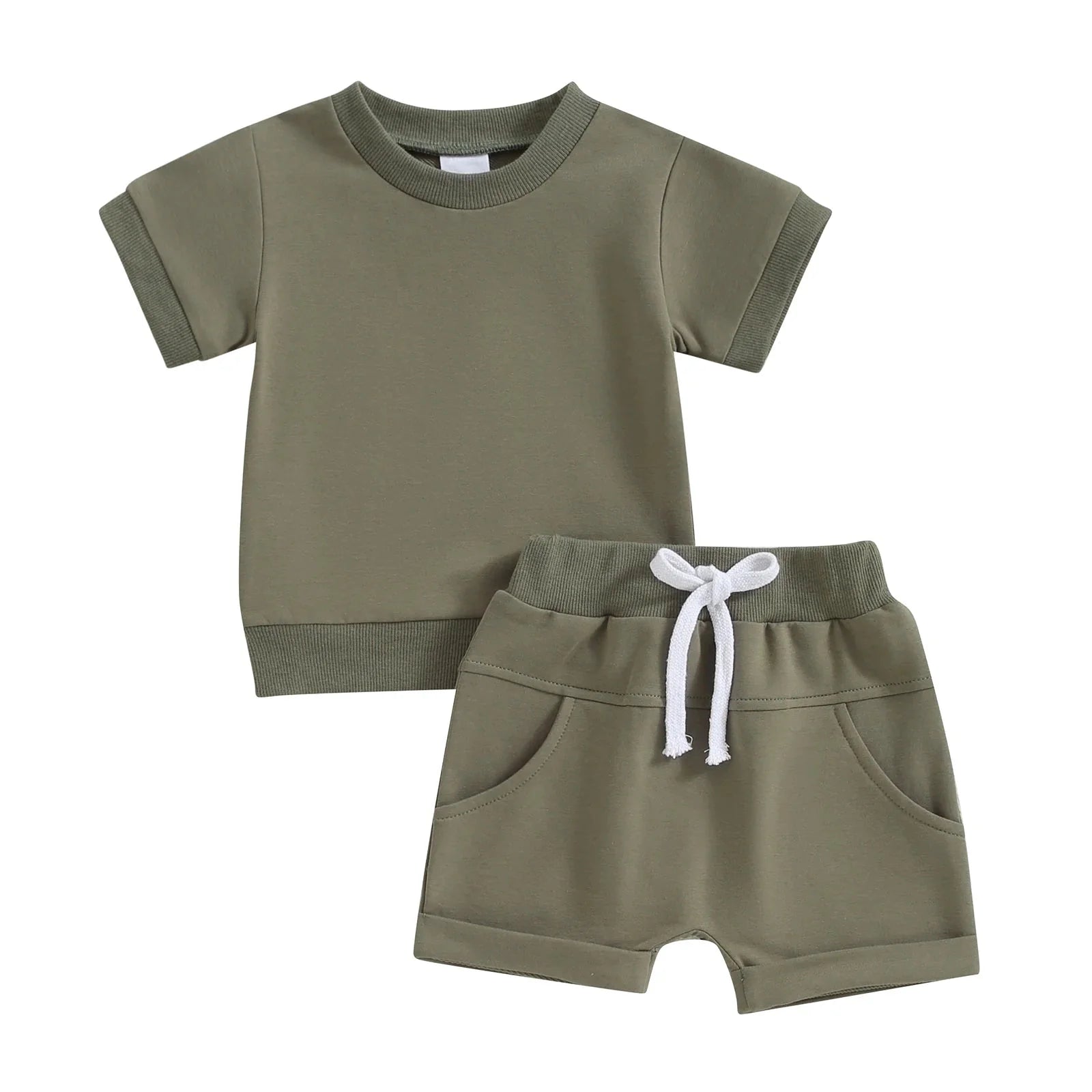 Solid Sutton Shirt & Pocket Shorts