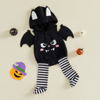 🦇 Spooky Friends Baby Halloween Romper