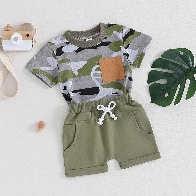 Cool Boy Camo Outfit