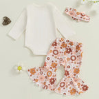 Auntie's Bestie Floral Bell Bottoms Outfit