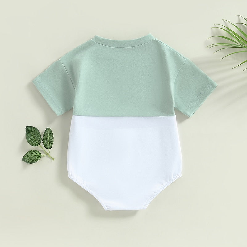 Two Tone Pocket Onesie
