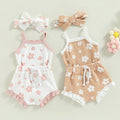 Ruffled Flower Power Summer Outfit