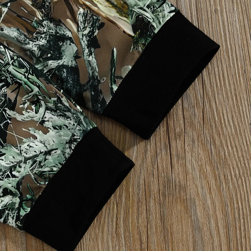 Ducks Trucks and Big ole Bucks Wild Camo Outfit Set