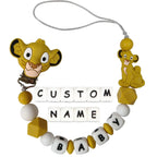 Personalized Baby Pacifier Clip