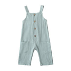 Solid Pocket River Romper