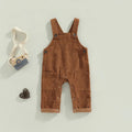 Solid Corduroy Romper