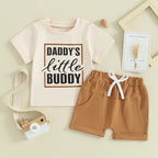 Daddy's Little Buddy T-shirt & Shorts