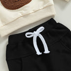 Embroidered Bear Sweater & Pants