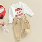 Mama is My Valentine Sweater & Pants