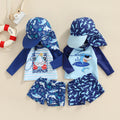 Shark Boy Swim Suit Set