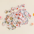 Floral Clara Onesie & Headband