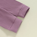 Solid Ribbed Daira Outfit