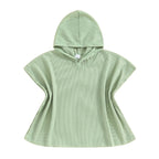 Solid Hoodie Swimsuit Cover Up
