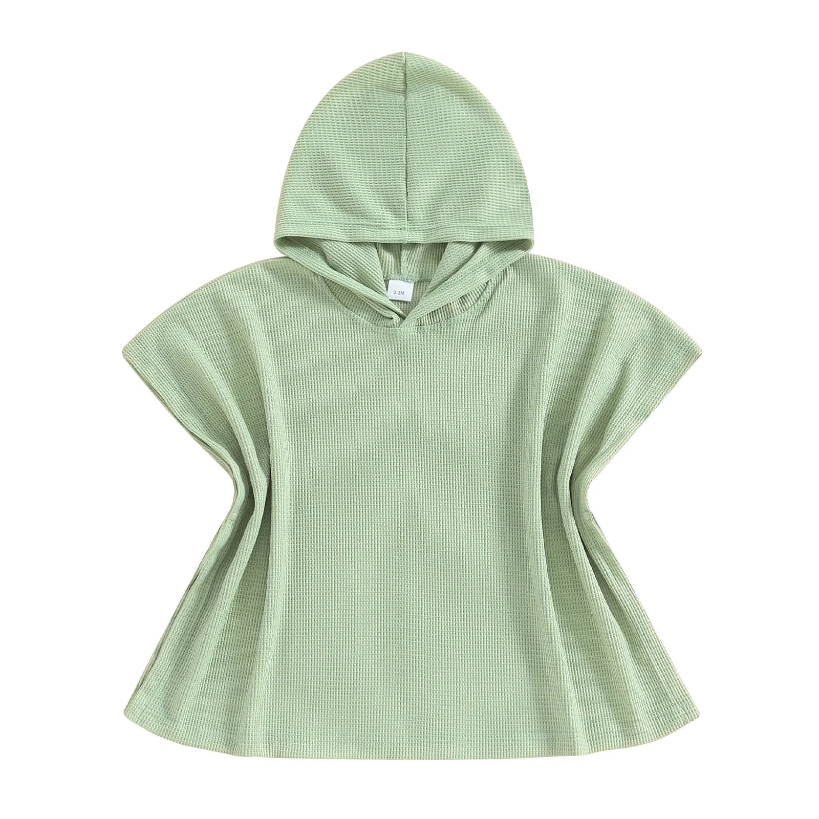 Solid Hoodie Swimsuit Cover Up