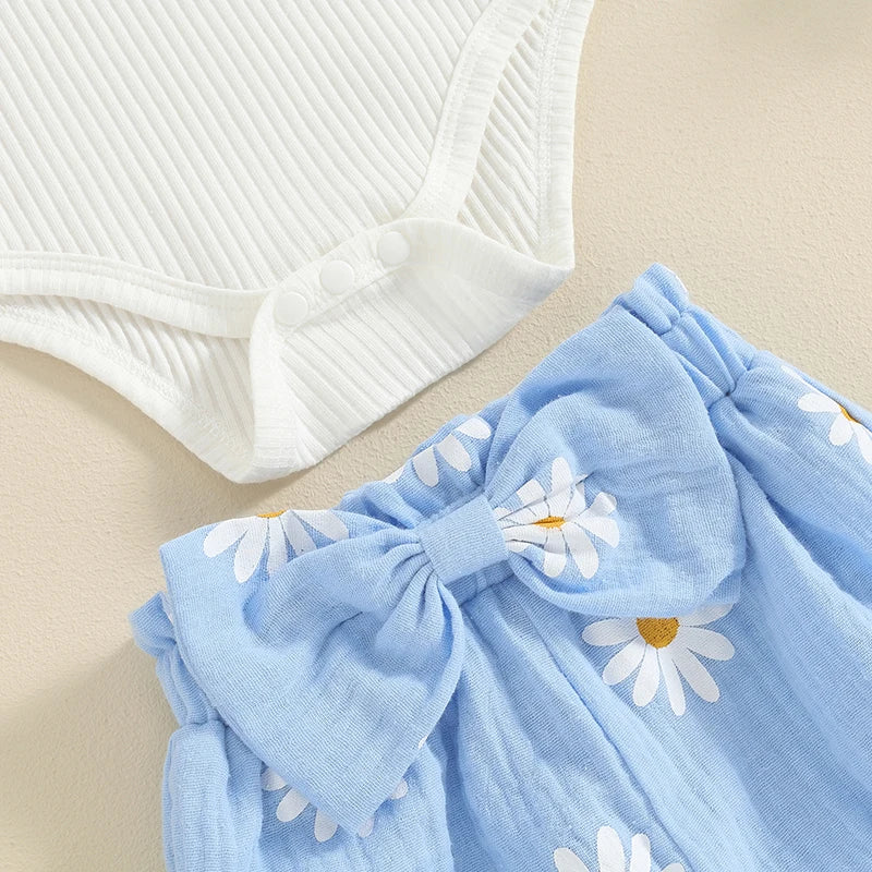Auntie's Bestie Daisy Flower Outfit