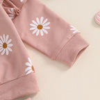 Long Sleeve Flower Jogger Set