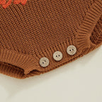 Fall Knitted Turkey Onesie