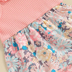 Floral Summer Selva Romper & Headband