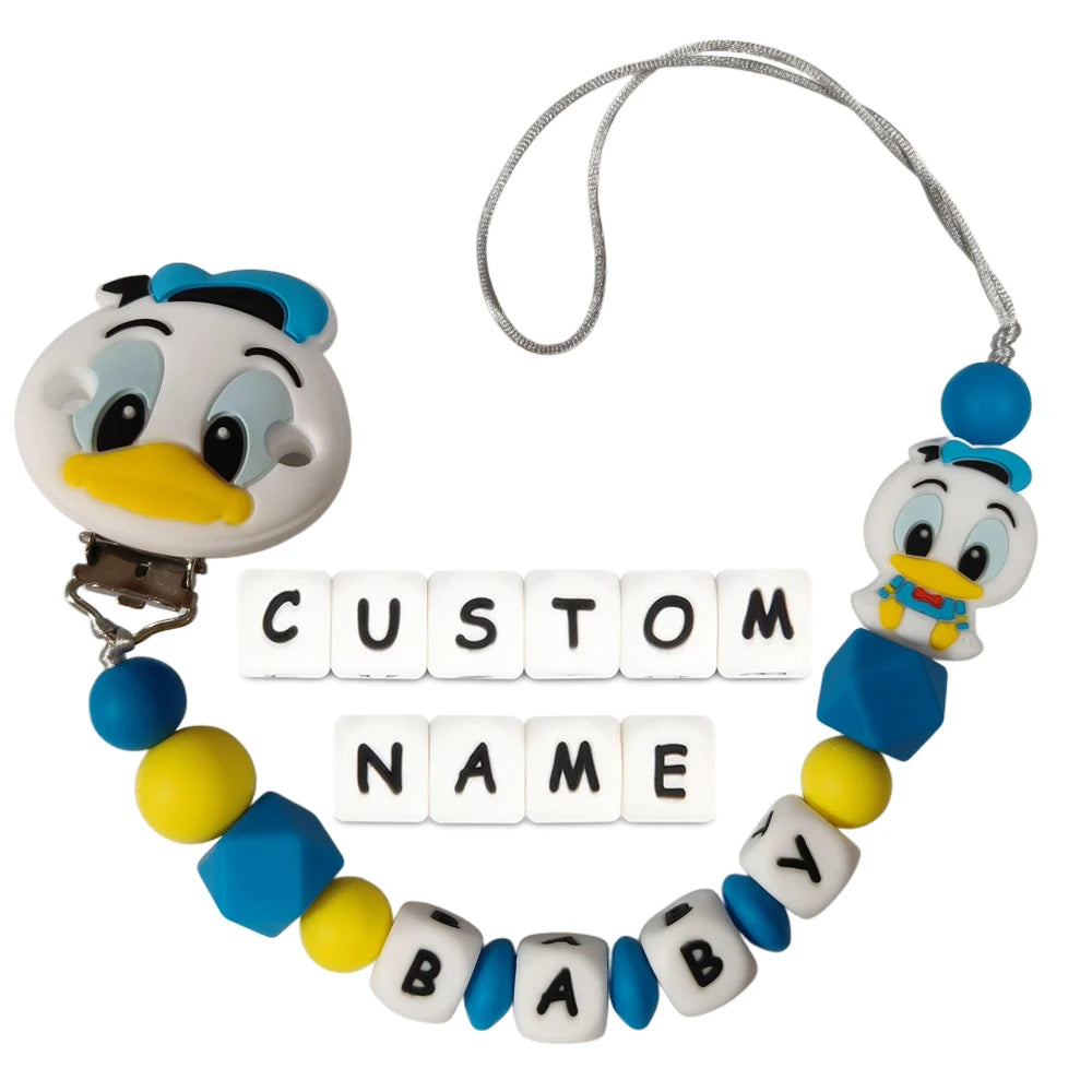 Personalized Baby Pacifier Clip
