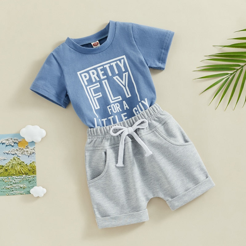 Pretty Fly For A Little Guy T-shirt Set