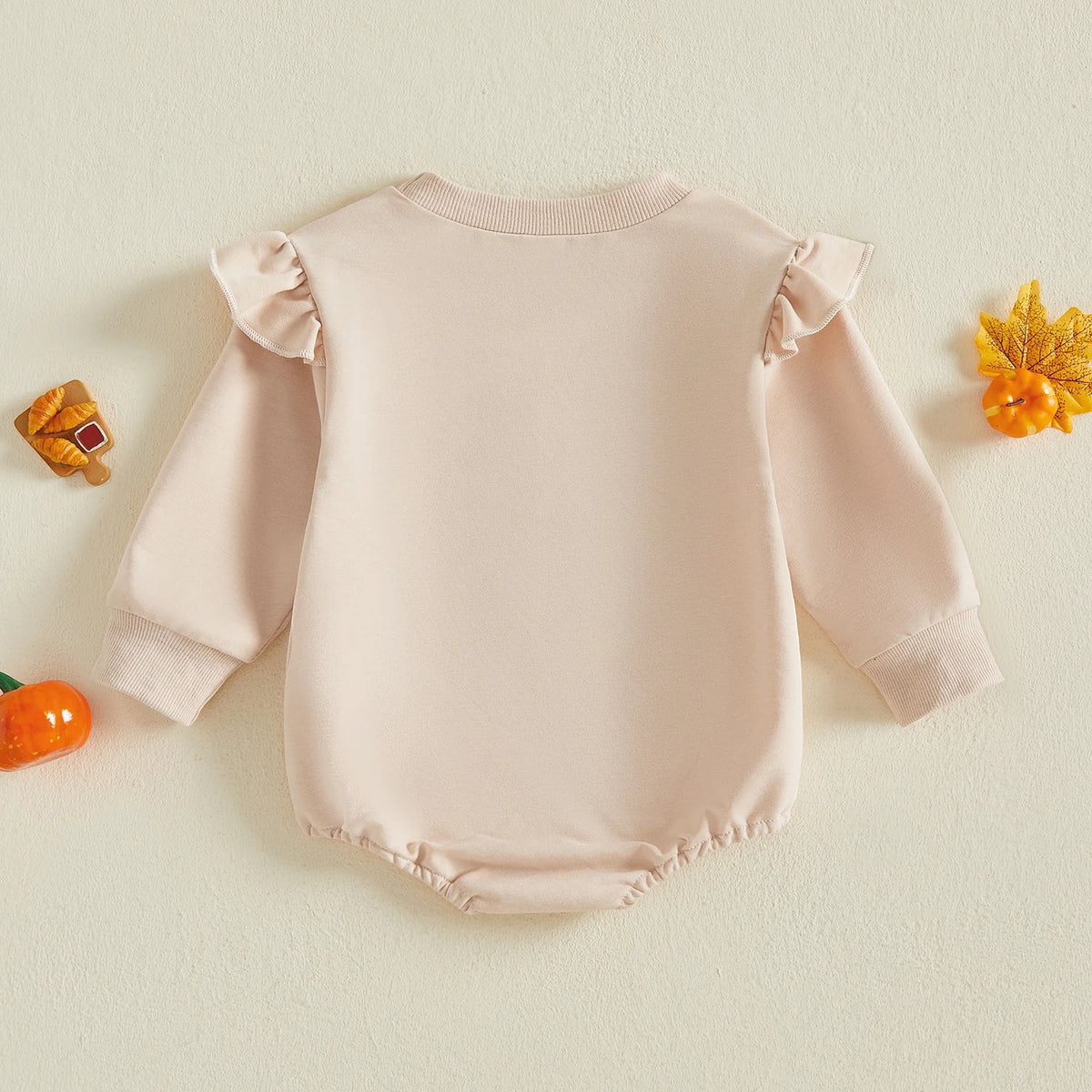 Baby Girl Thanksgiving Turkey Romper