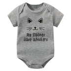 My Siblings Have Whiskers Cat Onesie