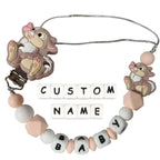 Personalized Baby Pacifier Clip