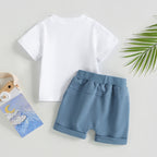 Mama's Boy Cow Print T-shirt & Shorts