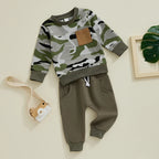 Camo Pocket Top & Pants